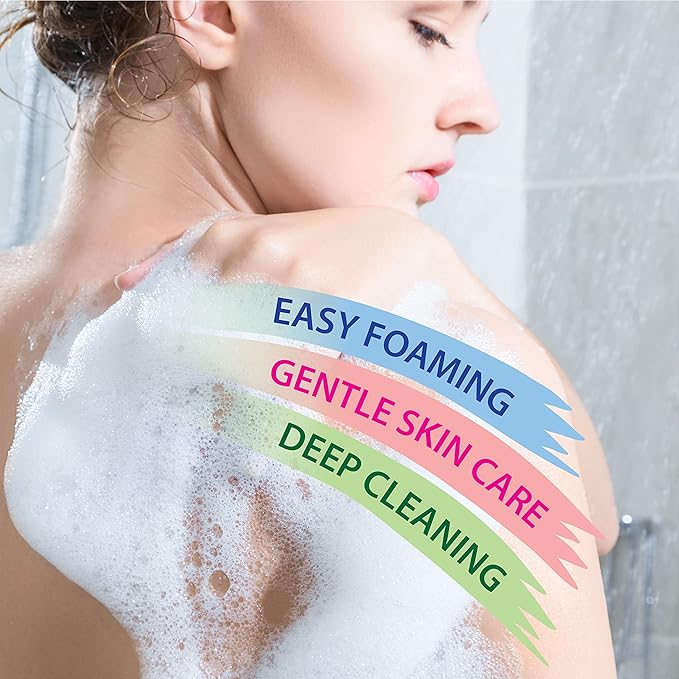 Dead Sea Collection Cherry Body Wash for Women and Men - with Pure Dead Sea Minerals and Cherry Seeds Oil - Cleanses and Moisturizes Skin - Pack of 2 (67.6 fl. oz)