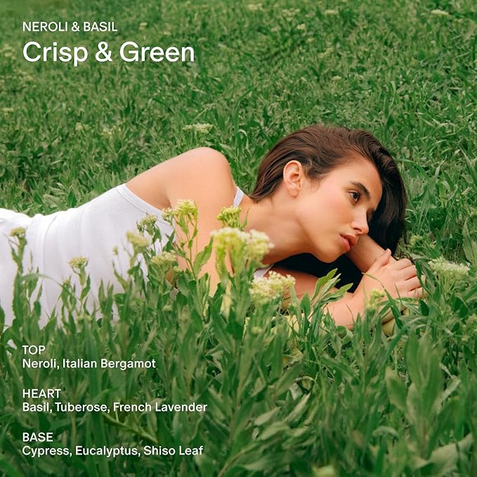 Salt & Stone Body Mist, Neroli & Basil Scent, Skincare Infused Hair & Body Spray for Women and Men, Hydrating Fragrance with Glycerin and Red Algae, Vegan, Cruelty Free, 3.4 fl oz