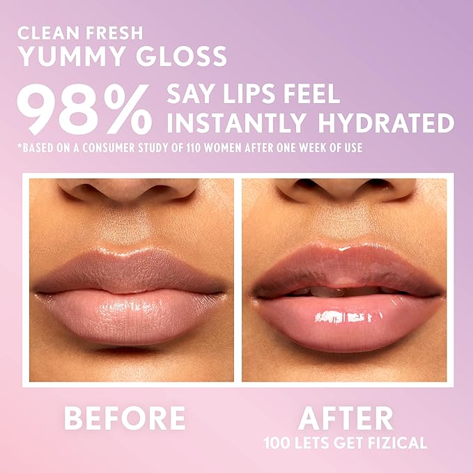 COVERGIRL Clean Fresh Yummy Gloss Bite-Sized Minis Kit - Let’s Get Fizzical & But First a Cosmo