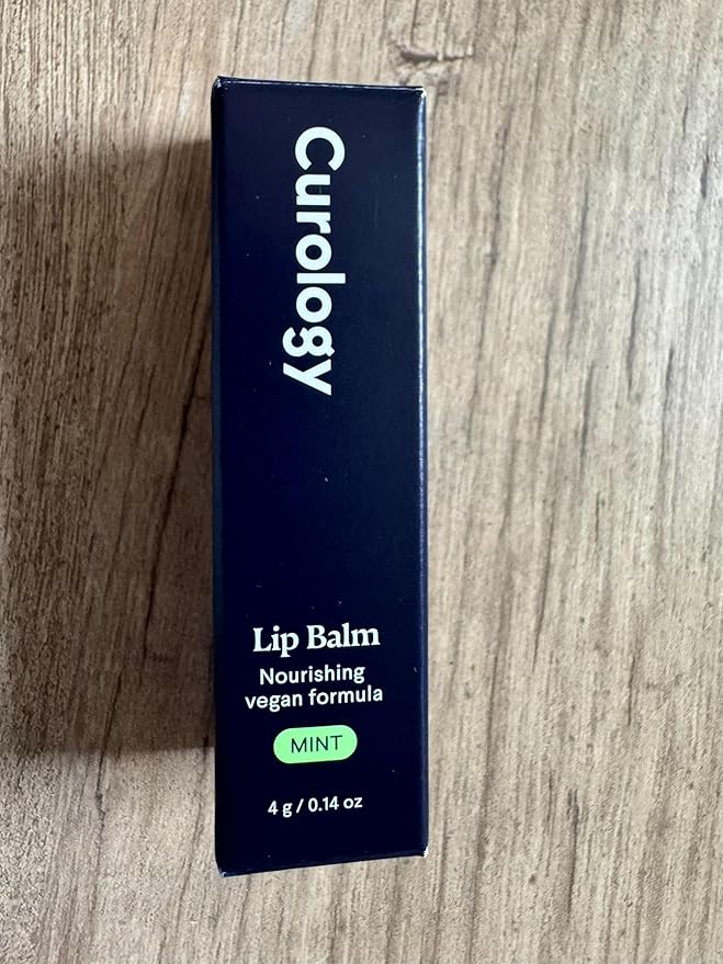 Curology Lip Balm, Nourishing Hydration for Dry Chapped Lips, Shea Butter Softens and Smooths, Subtle Mint