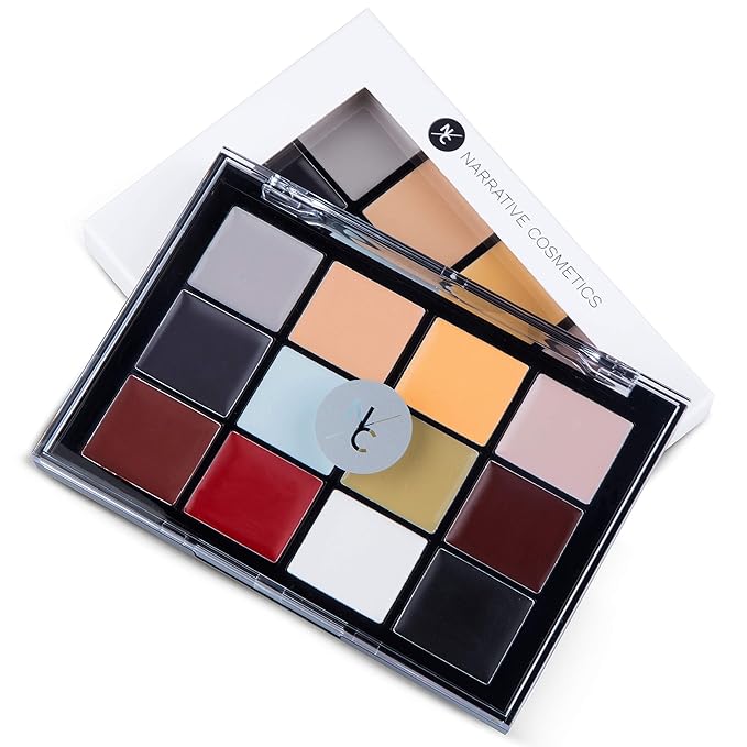 12-Color Death FX Cream Palette, Professional Quick Drying
