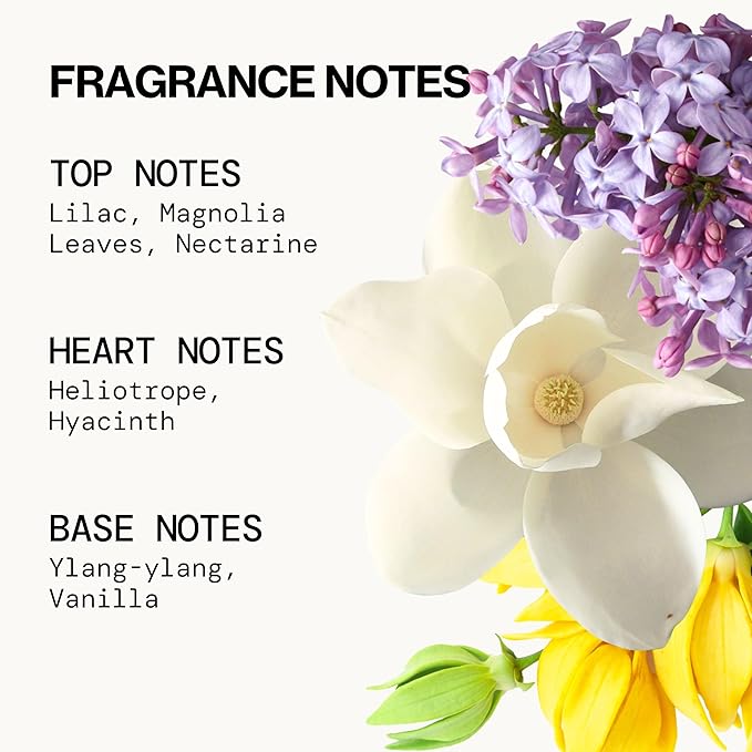 Pacifica French Lilac Spray Perfume – Clean Vegan Floral Fragrance for Women, Fresh-Cut Lilac & Powdery Magnolia Notes, Long-Lasting Romantic Spring Scent, 1 oz