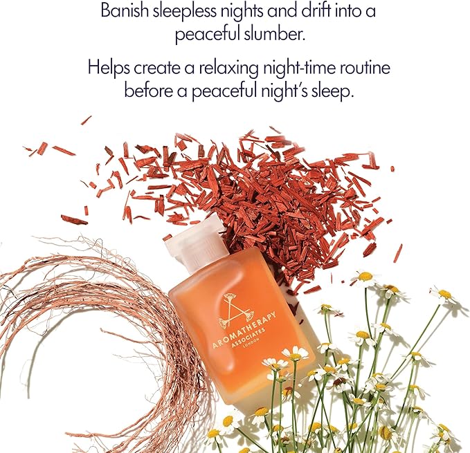 Aromatherapy Associates Deep Relax Bath and Shower Oil – Natural Hydrating Oil with 3 Essential Oils to Relax Mind, Body, and Promote Sleep (1.86 oz)