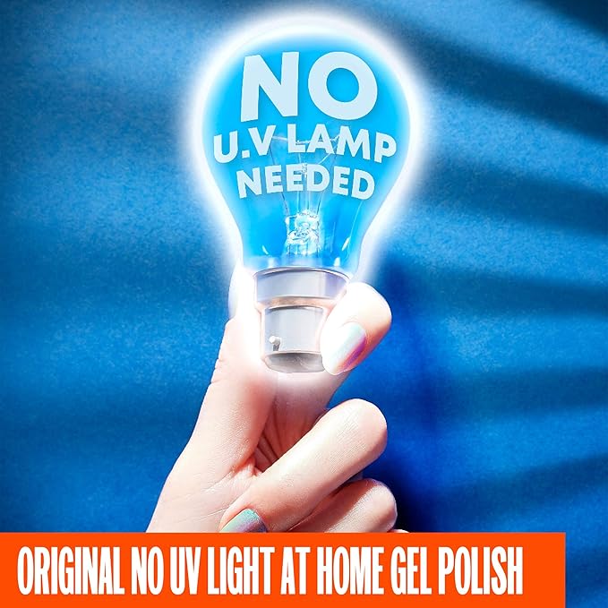 Sally Hansen Miracle Gel™, Shiny Top Coat, Long Lasting, Gel-Like Formula, No UV Lamp Needed, Clear Nail Polish