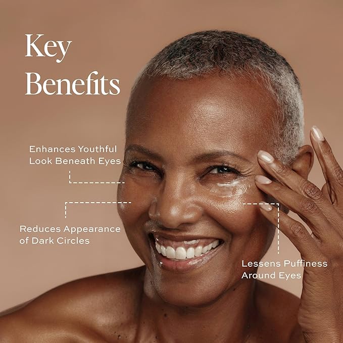 DIME Beauty Luminosity Eye Serum, Eye Cream for 0.5 oz