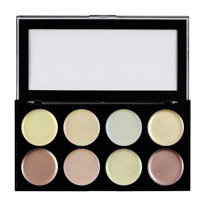 Makeup Revolution, Ultra, Strobe Balm Palette, 8 Shades, 12g