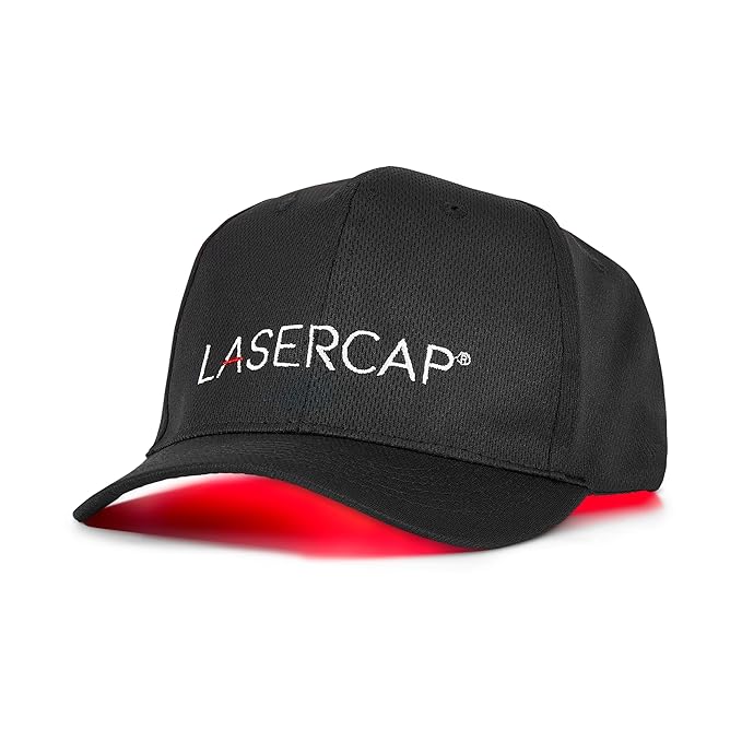 LaserCap HD 224 – Professional Red Light Therapy Cap for Hair Growth – FDA Cleared Alopecia & Thinning Hair Treatment for Men & Women – 224 Medical-Grade Lasers, Cordless Rechargeable Design
