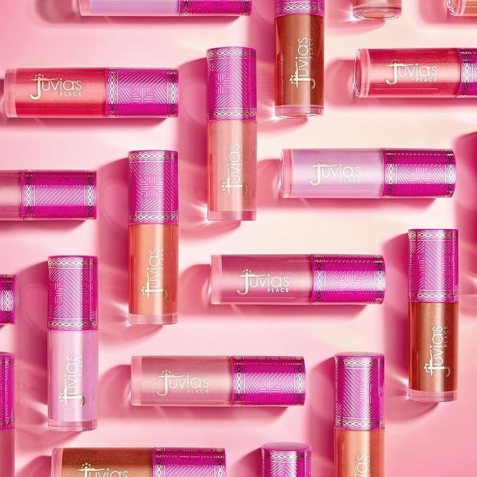 Juvia's Place Blushed Liquid BlushLighter Blush Lily Glow - Liquid Blush for Cheeks with Luminous Glow, Long-Wearing, Buildable & Highly-Pigmented Makeup, Easy to Blend Blush