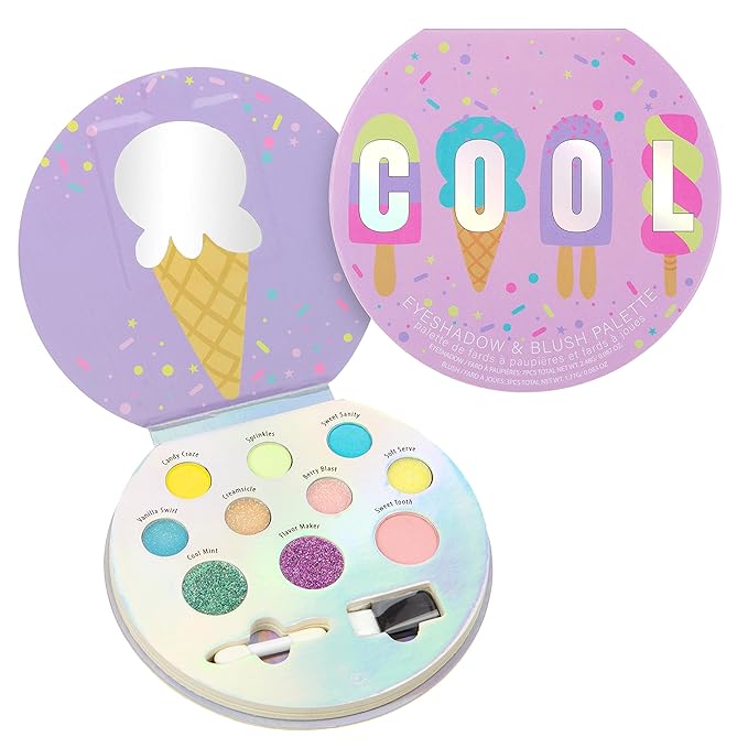 Expressions Cool Glisten & Glitter Makeup Palette 10