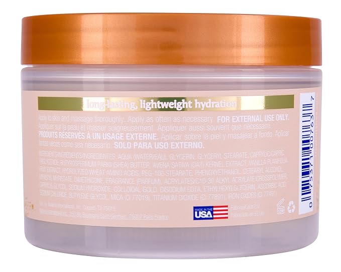 Tree Hut Vanilla Whipped Shea Body Butter, Long-Lasting Hydration for Soft, Smooth Skin, Nourishing Essential Body Care, Lightweight Moisturizer, Holiday Gift & Stocking Stuffer, 8.4 fl oz