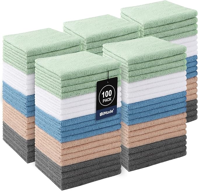 Washcloths bulk - 100 pack