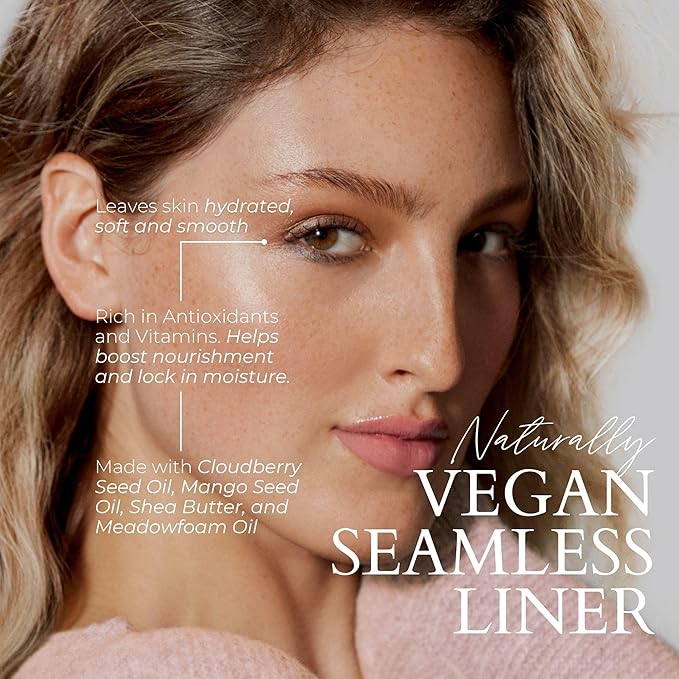 FITGLOW Beauty Vegan Eyeliner Pencil | Long-Lasting Eye Liner with Blending Brush | Smudge-Proof Eyeliner | Sensitive Eye Makeup | Natural, Clean & Cruelty-Free Eye Pencil | Starlight, 1.1g