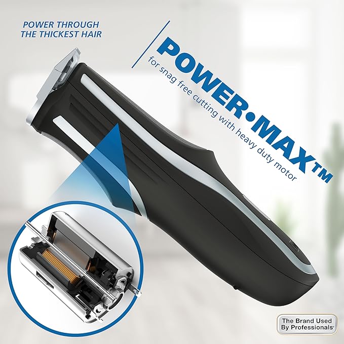 Wahl Clipper Self-Haircut Pro Lithium Ion Cordless Hair Clippers, Easy to Use Self Haircutting Kit Designed for DIY Haircuts – Model 3026122