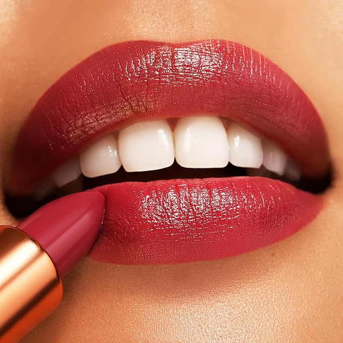 YENSA Vibrant Silk Hydrating Lip Stick - Long Lasting Lipstick with Hyaluronic Acid, Vitamin E & Super Oils - High Pigment Color & Semi Glossy Finish - Moisturizing Formula - Vivid (0.12 oz)