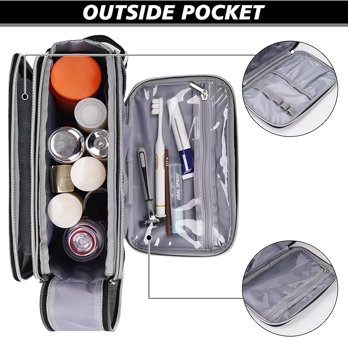 Baglher toiletry bag for men,