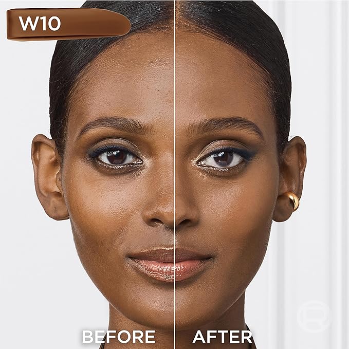 L'Oreal Paris True Match Super-Blendable Foundation, Medium Coverage Liquid Foundation Makeup, W10, Deep, 1 Fl Oz