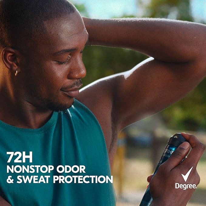 Degree Men Antiperspirant Deodorant Stick Deep Cedar & Lavender 4 Count 72-Hour Sweat and Odor Protection Deodorant for Men With Body Heat Activated Technology 2.7 oz