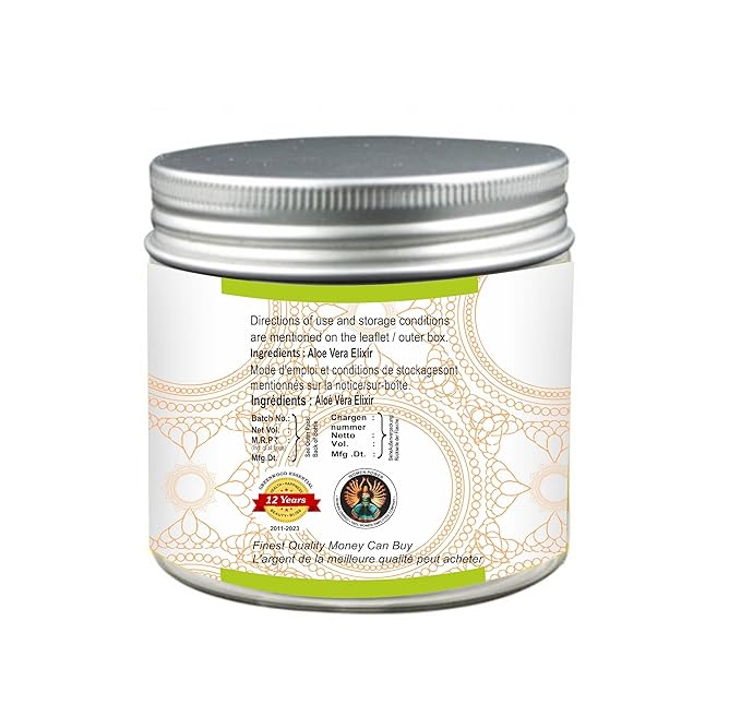 Pure Aloe Vera Elixir (Gel) Daily Skin Repair Expert Therapeutic Grade 50gm (1.76 oz)