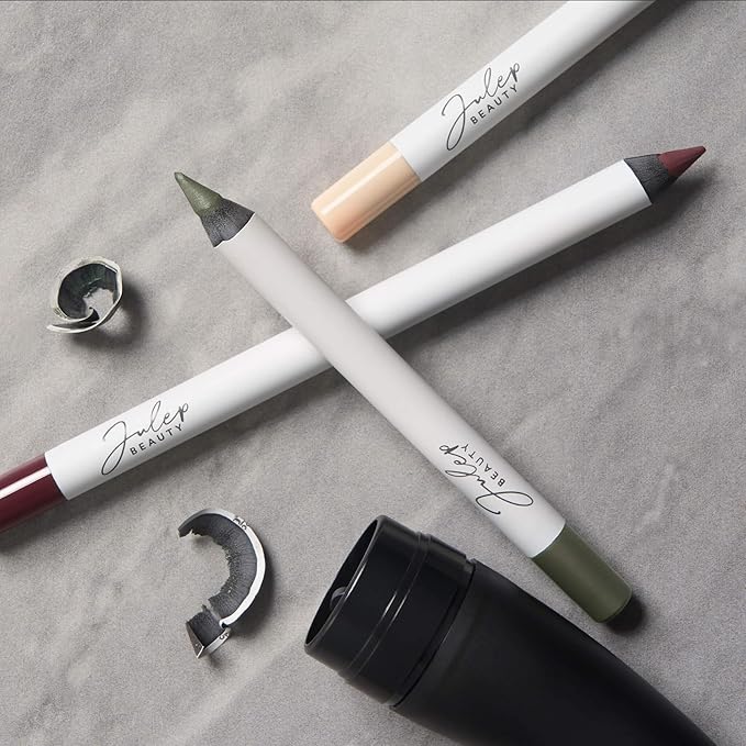 Julep When Pencil Met Gel Sharpenable Multi-Use Longwear Eyeliner Pencil - Berry Brown Matte - Transfer-Proof - High Performance Liner