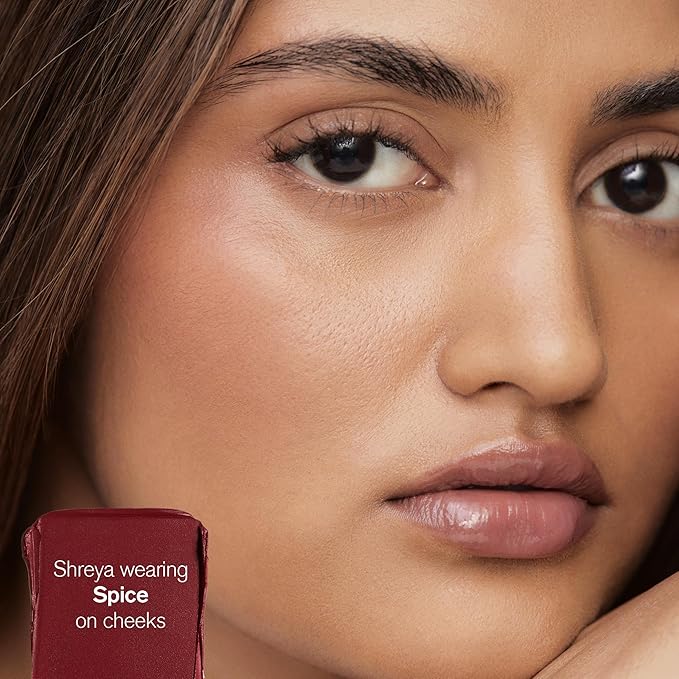 AMI COLÉ Desert Date Cream Blush & Lip Multistick (Spice), moisturizing lip tint, lip and cheek stain, natural lip color