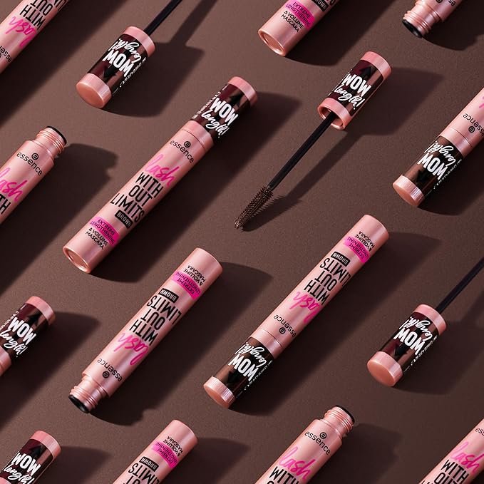 essence | Lash Without Limits Extreme Lengthening & Volume Mascara (02 | Brown) | Volumizing & Lengthening | Vegan, Cruelty Free & Paraben Free
