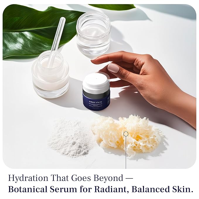 PUREANCE Organic Hydrating Serum for Face - Tremella Mushroom Stimulates Collagen and Cellular Growth, Hyaluronic Acid Serum Enhances Moisture and Nourishes Skin