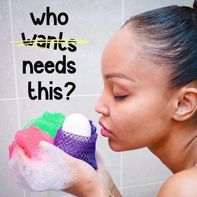 Afriki african net sponge exfoliating