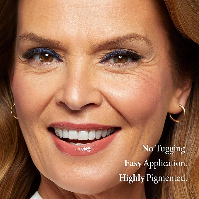 LAURA GELLER NEW YORK Marble Eyes Multidimensional Eyeliner – Long-lasting and Smudge-resistant - Creamy smooth-glide formula- Ultra-pigmented Eye Liner Makeup- Mystery Mauve