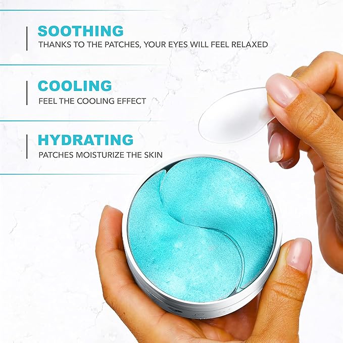 Under Eye Patches - Retinol & Collagen Infusion - Hyaluronic Acid for Hydration - Suitable for All Skin Types