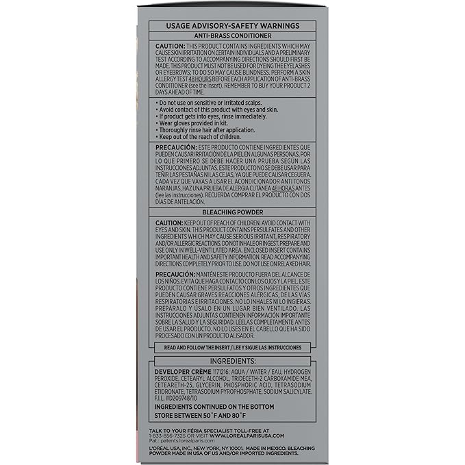 L'Oreal Paris Feria Platinum Bounce