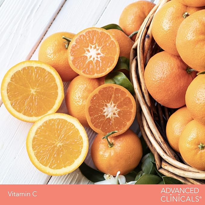 Advanced Clinicals Vitamin C Body & Hand Lotion Moisturizing Skin Care Cream For Hands & Body – Intense Soothing & Hydrating Vitamin C Hand Cream Moisturizer For Dry Cracked Hands, Large 8 Fl Oz