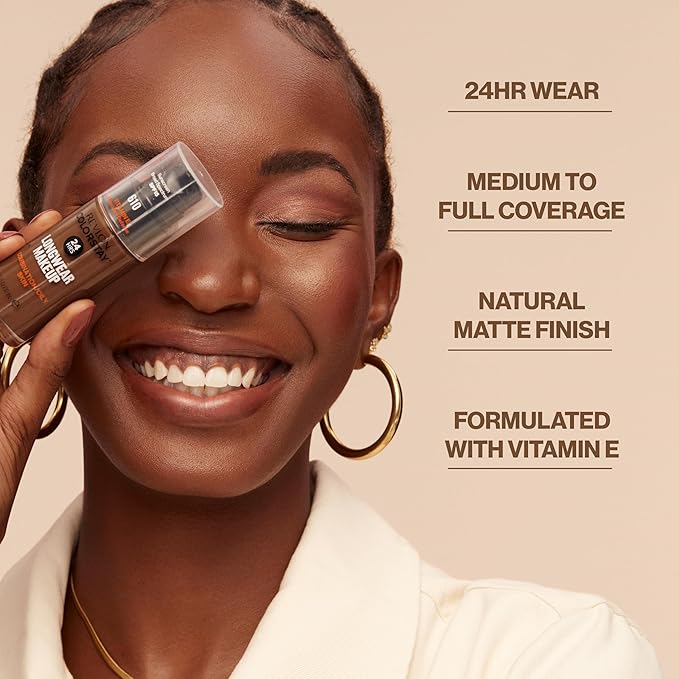 Revlon Liquid Foundation, ColorStay Face Makeup for Combination & Oily Skin, SPF 15, Medium-Full Coverage with Matte Finish, Chestnut (270), 1.0 oz