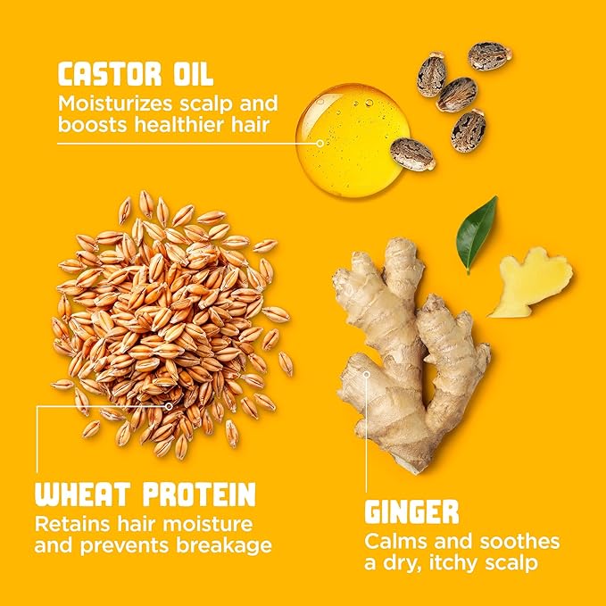 Carol's Daughter Goddess Strength Repairing Cocoon Hydrating Hair Mask for Waves, Coils and Curls, Hair Treatment With Castor Oil, 12 Oz