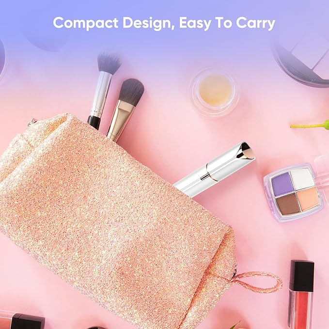 Facial Hair Remover for Women Replacement Heads for Generation （2PC）- as Seen on TV Painless Face Shaver -Mini Hair Remover, Electric Razor Shaver Portable