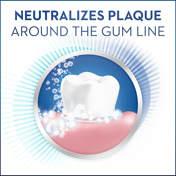 Crest Pro-Health Gum Care Mouthwash, Cool Wintergreen, CPC Antigingivitis/Antiplaque Oral Rinse 1L (33.8 fl oz), Pack of 2, Alcohol Free for Adults