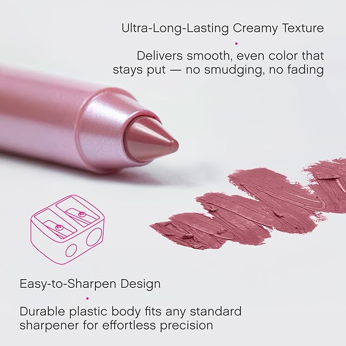 Vivienne Sabó Gel Lipliner Le Grand Volume – Long-Lasting Smudge-Proof Lip Liner & All-Over Lip Color, Creamy Precision Formula, Hydrating & Comfortable Wear, 03 Cool Nude