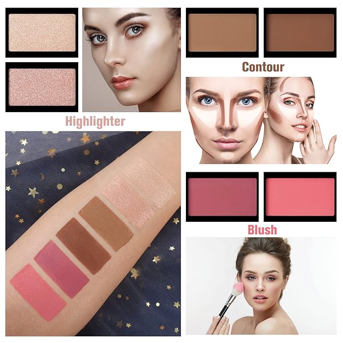 UCANBE Pretty All Set Eyeshadow Palette Pro 86