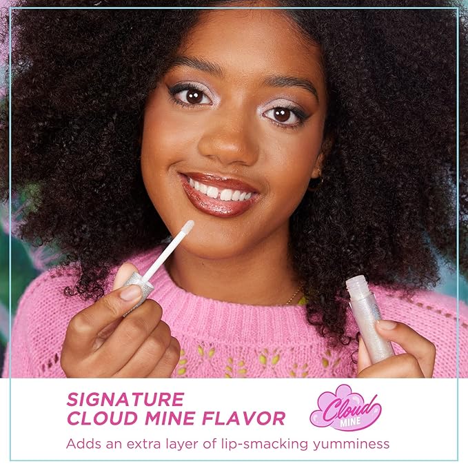 Petite 'N Pretty 10K Shine Lip Gloss for Girls (Glow Down) - Makeup for Kids, Tweens, Teens - High Shine, Soft, Hydrating, Lightweight, Made in the USA