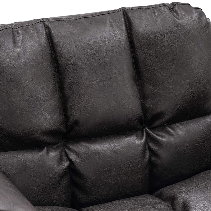 BarberPub Salon Chair Hydraulic Barber Chair Curved Wood Frame Hair Cutting Beauty Spa Salon Styling Equipment 3071 (Brown)