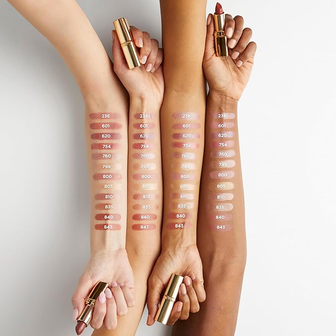 L'Oreal Paris Colour Riche Original Creamy, Hydrating Satin Lipstick with Argan Oil and Vitamin E, Sugar Plum, 1 Count (Pack of 2)