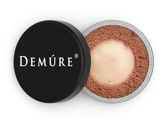 Demure Go Bronze Mineral Blush Powder, Loose, Natural, Professional, Cruelty-Free Makeup