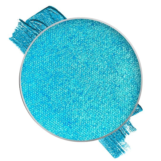 Mehron Paradise FX Metallics – Metallic Light Blue 0.25 oz | Pro Water-Activated Shimmer Paint for Raves, Costumes, SFX, Halloween, Stage, Screen, Theater & Cosplay