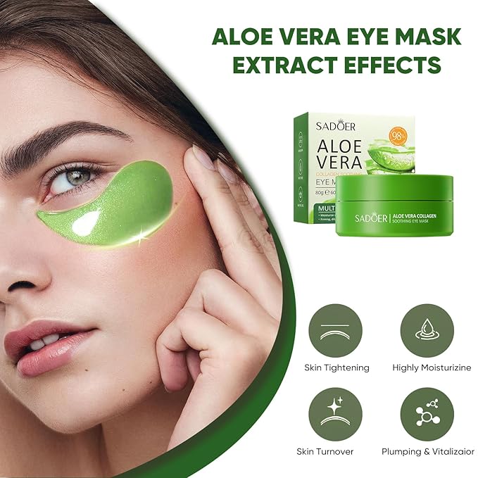 Aloe vera eye mask (120