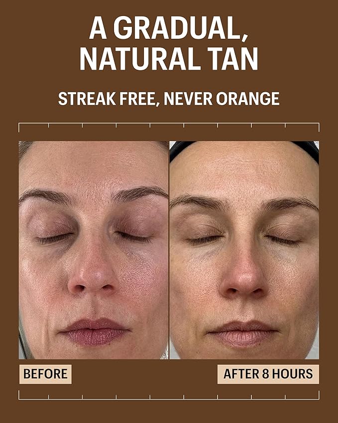 Allies of Skin Daily SPF 50 Daily Self Tanner for Face | Buildable Natural Tan with Sunscreen and Vitamin C | Lightweight Gel Formula for Streak-Free Finish and Glow (1.7 Fl oz)