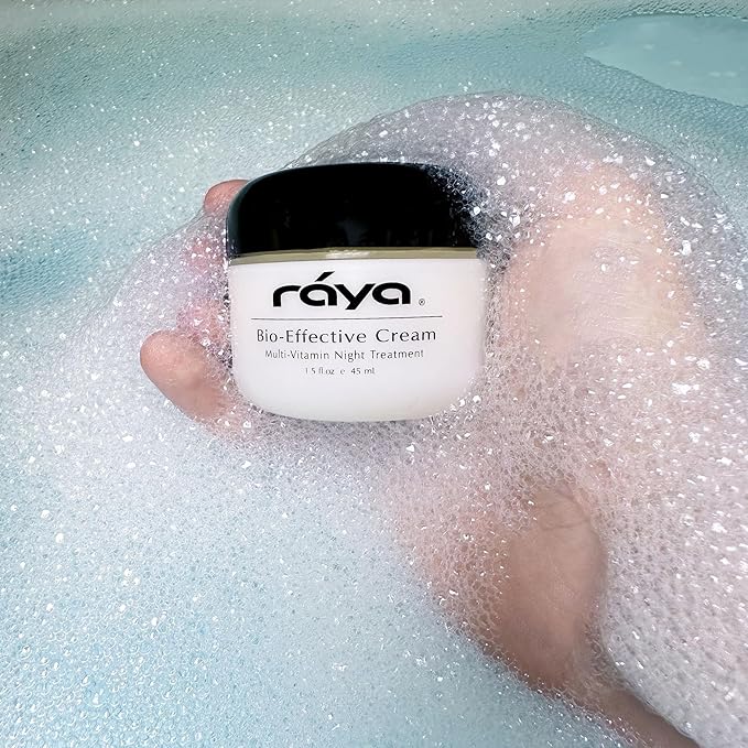 Raya SPA Bio-Effective Night Cream | Deep Recovery Anti-Aging Facial Moisturizer | Firming & Wrinkle Repair | Overnight Face Care for Tone Reviving & Beauty Sleep | Non-Oily Renewing Cream