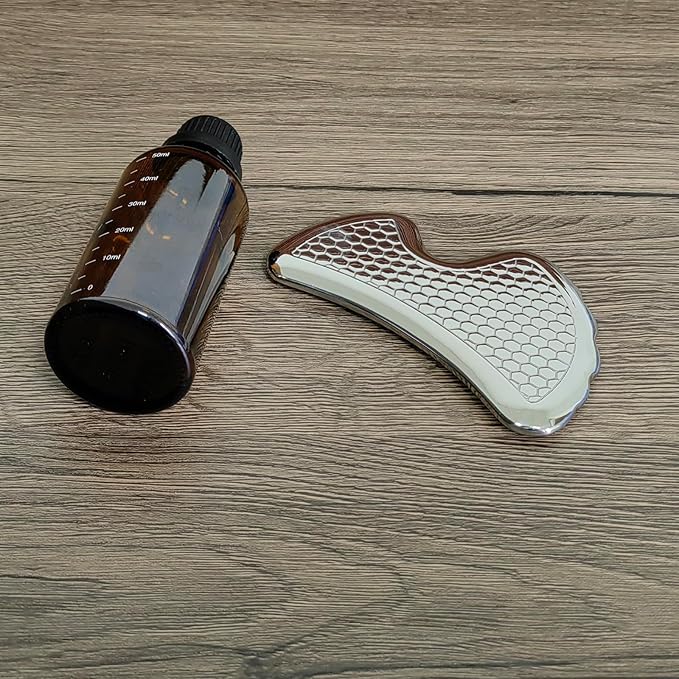 BYYDDIY (Patent Protection Stainless Steel Gua Sha Muscle Scraper Tools,Scraping Tool for Scar Tissue,Muscle Scraper Tool,Massage Scraper,Scraping Massage Tools (B1-1)