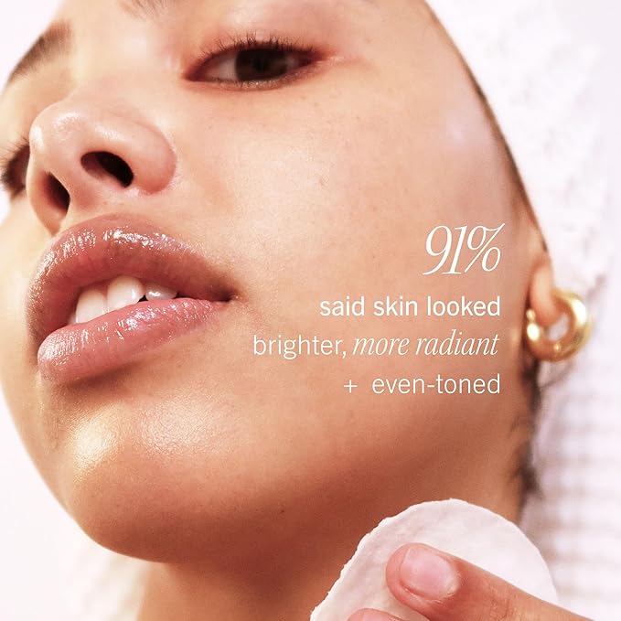 First Aid Beauty - Facial Radiance Pads with Glycolic & Lactic acids, Daily Exfoliating pads with AHA to Help Tone & Brighten Skin, One Step Makeup Prep, Compostable for Daily Use, 28 Pads, 3 ct