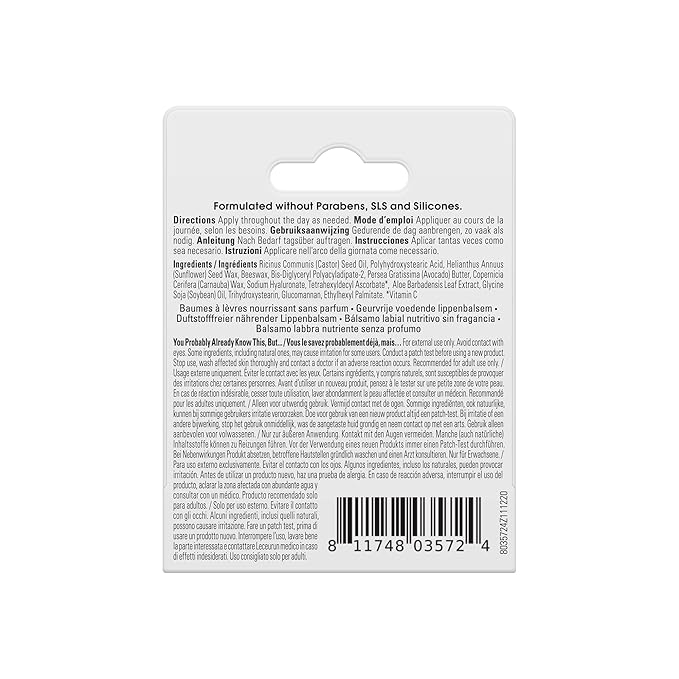 Yes To Fragrance-Free Avocado Nourishing Lip Oz,