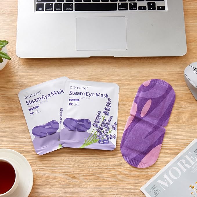 18 packs lavender steam eye