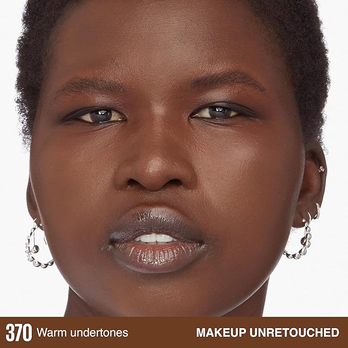 Maybelline Super Stay Lumi-Matte Foundation, Lightweight and Buildable Full Coverage Foundation Makeup For Up To 30HR Wear, 370, 1 Count